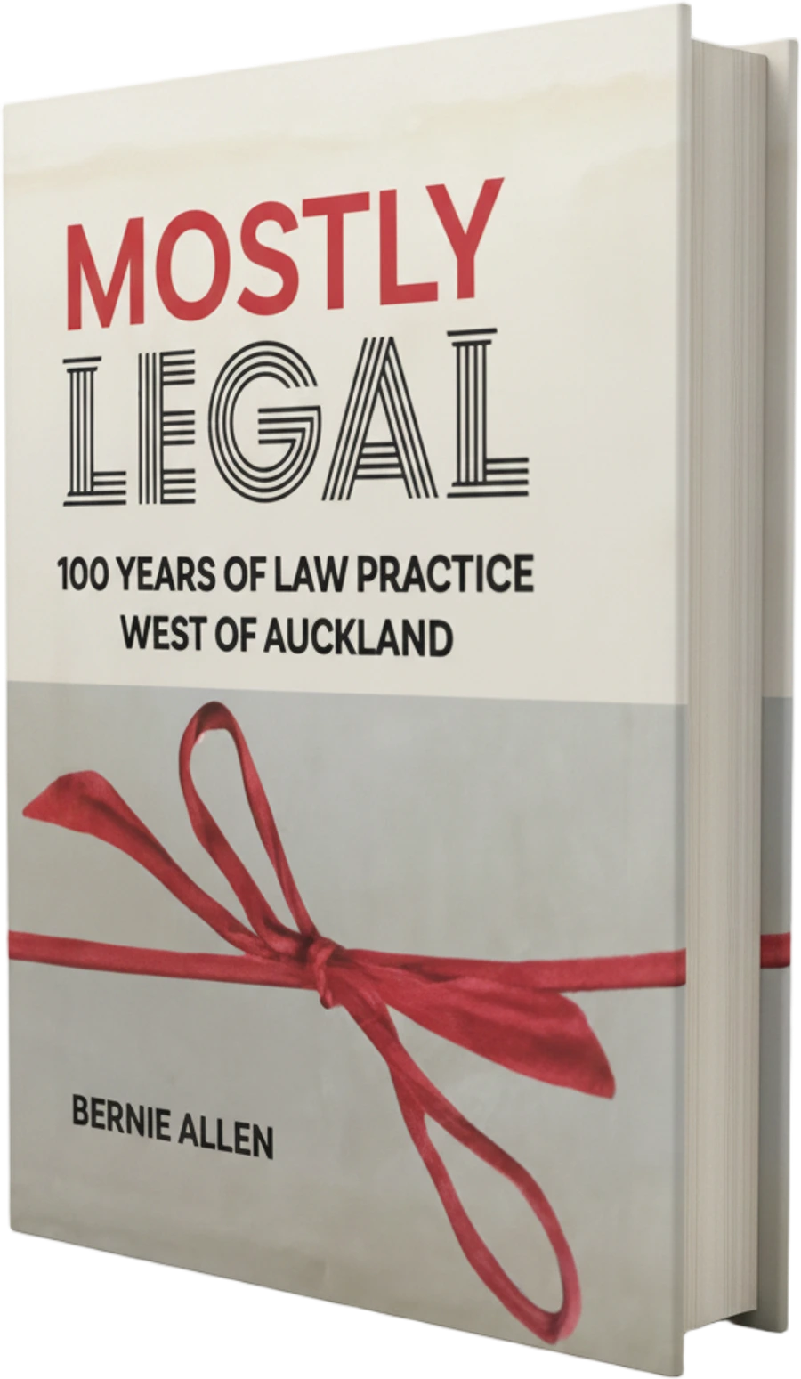 Mostly Legal — hardcover, front cover